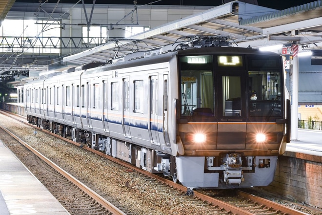 【JR西】207系S47編成 網干総合車両所本所出場を東加古川駅で撮影した写真