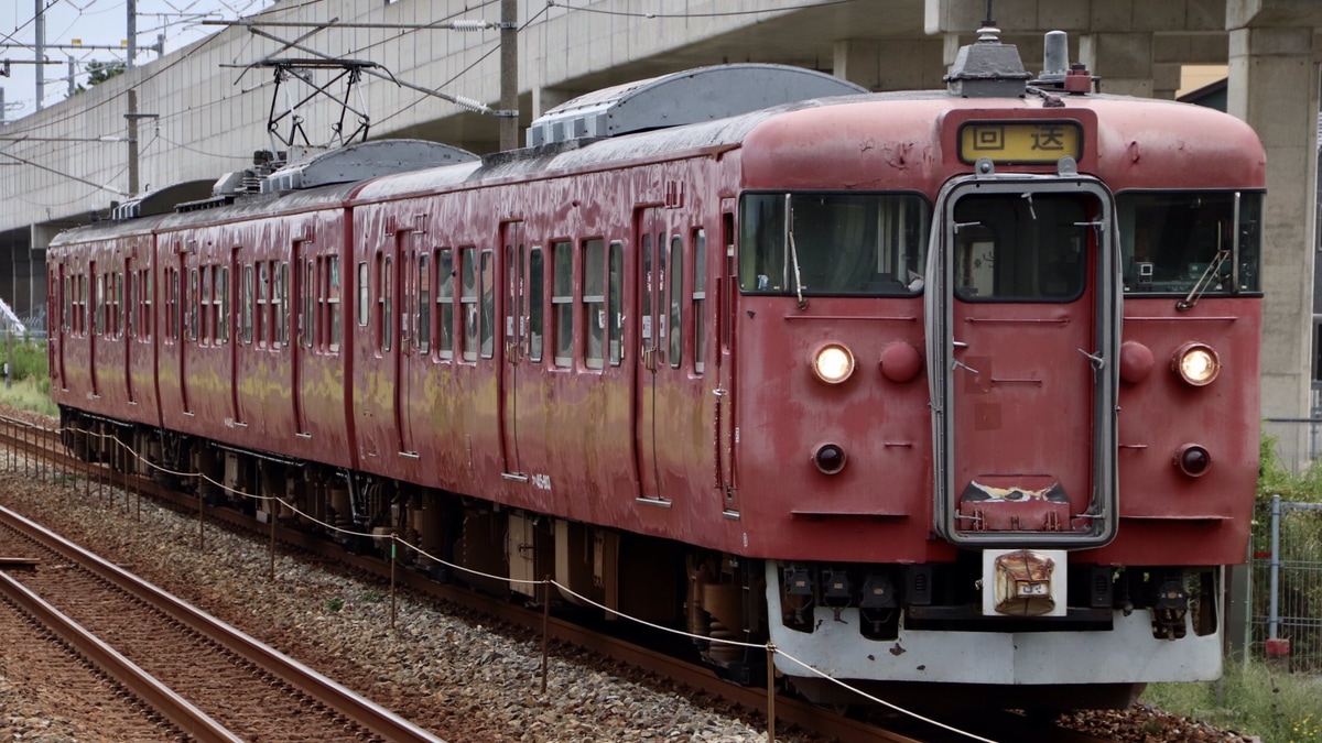 JR西】415系C03編成廃車回送 |2nd-train鉄道ニュース