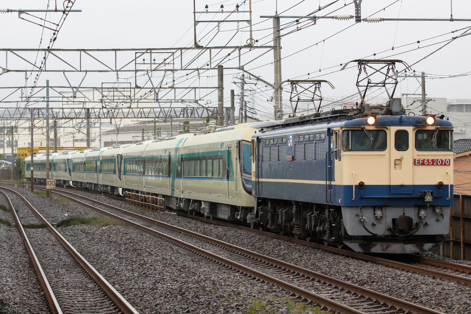 【東武】500系509F+510F+511F 甲種輸送の拡大写真