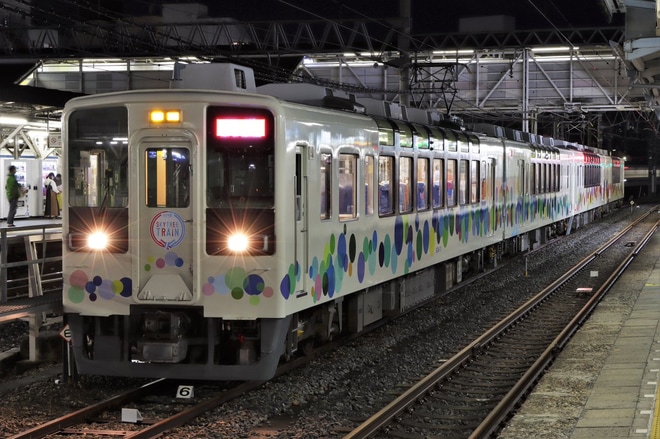 【東武】スカイツリートレイン七光台送り込み回送を春日部駅で撮影した写真