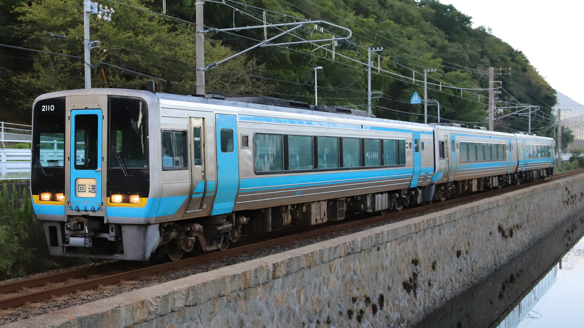 JR四】2000系2110+2115+2151多度津工場へ一部廃車回送 |2nd-train鉄道