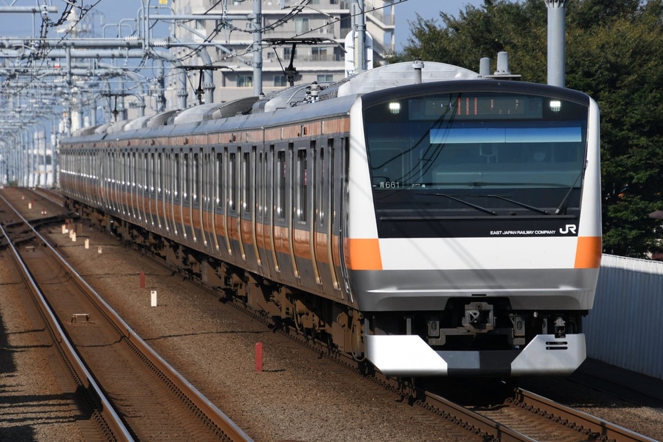 【JR東】E233系東京アドベンチャーラインラッピング編成中央線、八高線などへの拡大写真