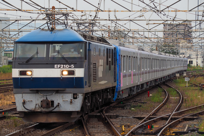 【メトロ】半蔵門線新型車両18000系18101F甲種輸送を大垣駅で撮影した写真
