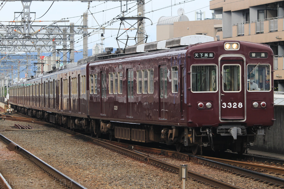【阪急】3300系 3328F 8連運用復帰の拡大写真