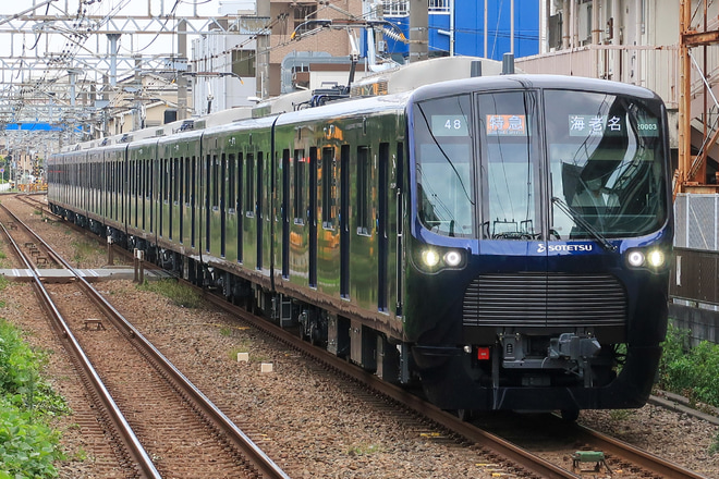 【相鉄】20000系20103×10(20103F) 営業運転開始をさがみ野駅で撮影した写真