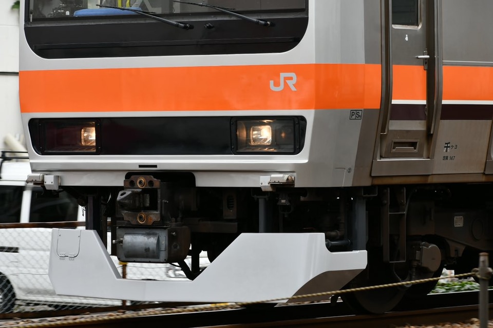 【JR東】E231系元マト118編成が武蔵野線転用工事を終えて構内試運転の拡大写真