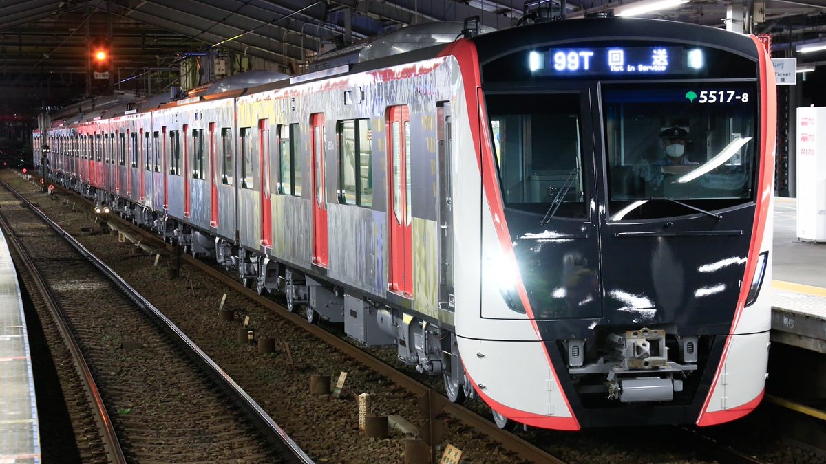 都営】5500形5517編成 J-TREC出場回送 |2nd-train鉄道ニュース