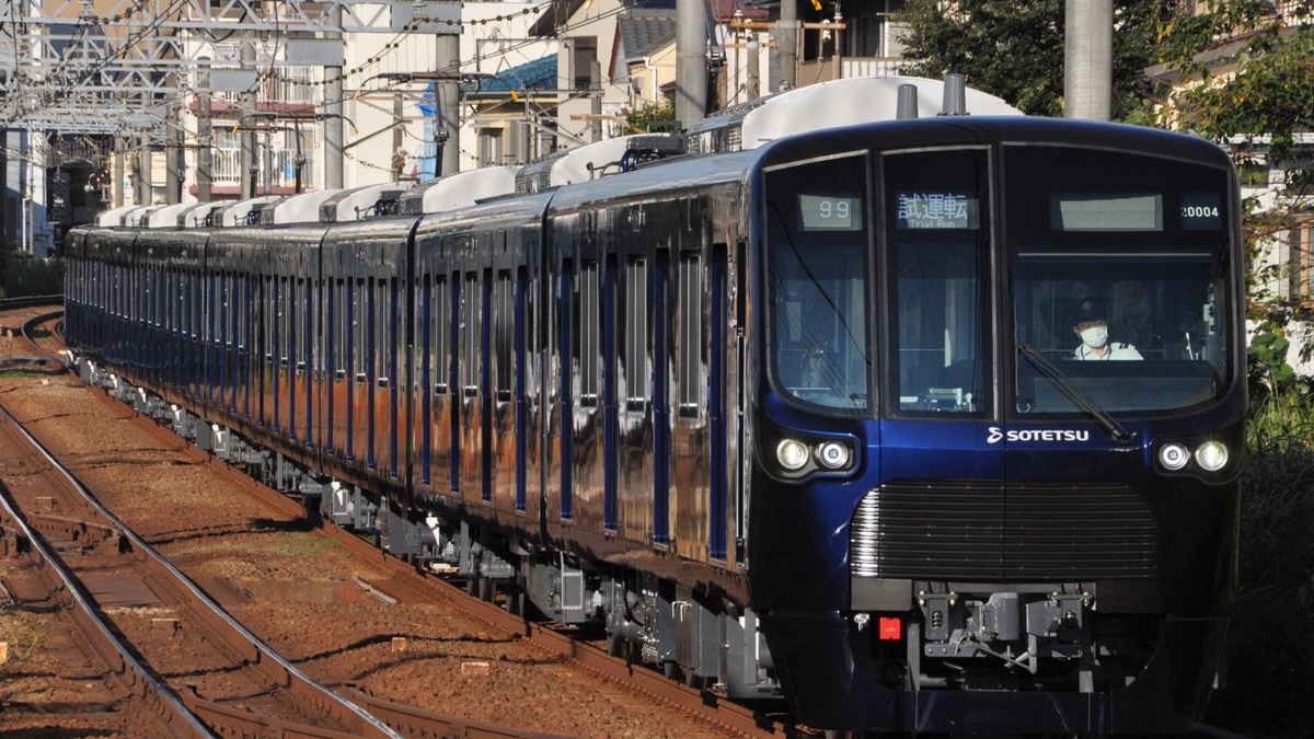 相鉄】20000系20104F(20104×10) 新造試運転 |2nd-train鉄道ニュース 相鉄】20000系20104F(20104×10) 新造試運転 |2nd-train鉄道ニュース