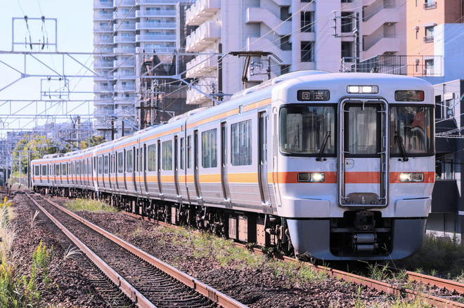 【JR海】神領車両区313系で異例な編成が組まれるを大曽根駅で撮影した写真