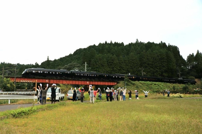 【JR九】787系36ぷらす3運行開始を大隅大川原～北俣間で撮影した写真