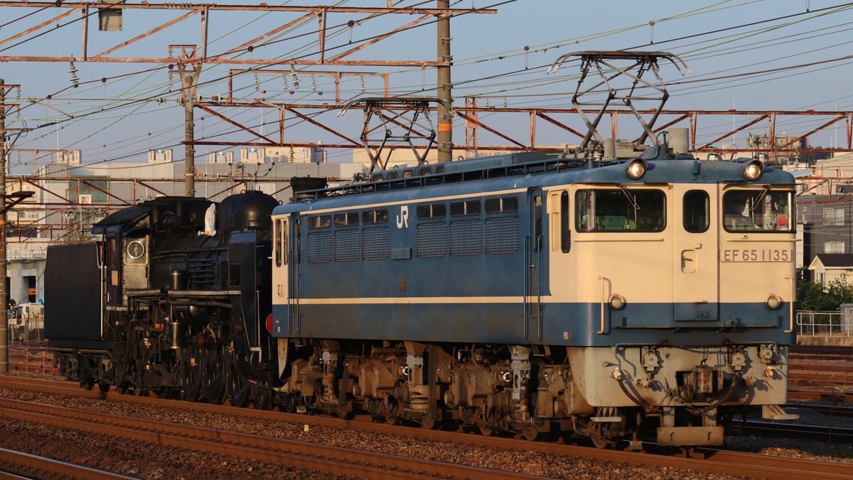 JR西】C57-1梅小路運転区へ配給(20201021) |2nd-train鉄道ニュース