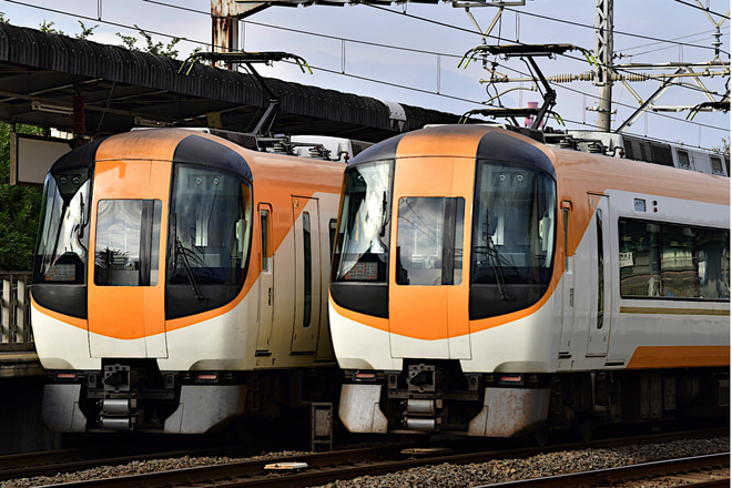 【近鉄】22600系 AT59 出場試運転を楠駅で撮影した写真