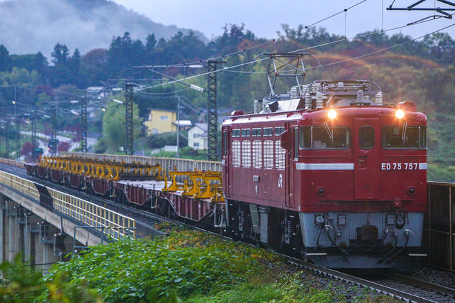 【JR東】岩切ロンチキ廃車回送を金谷川～松川間で撮影した写真