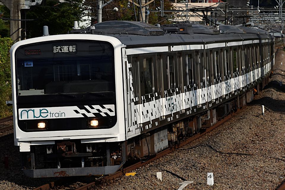 【JR東】209系在来線用試験電車MUE-Train 中央本線試運転(20201030)の拡大写真