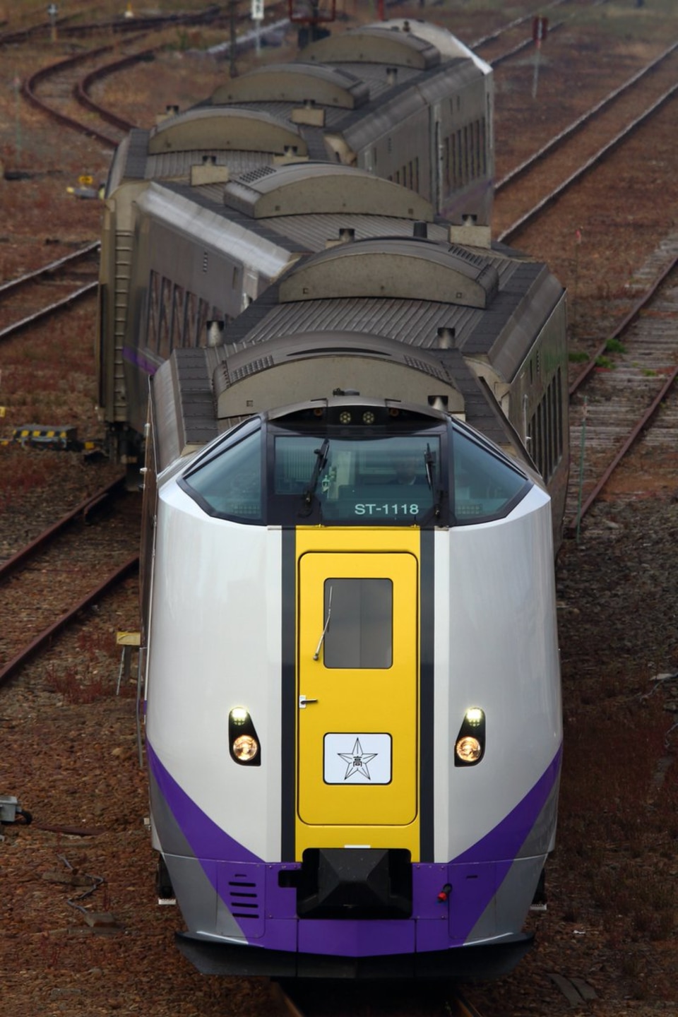 【JR北】北海高校修学旅行 第二隊の団体臨時列車の拡大写真