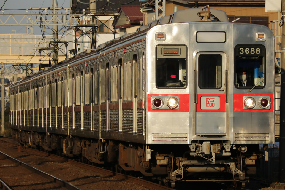 【京成】3600形3688編成を使用した団体臨時列車運転の拡大写真