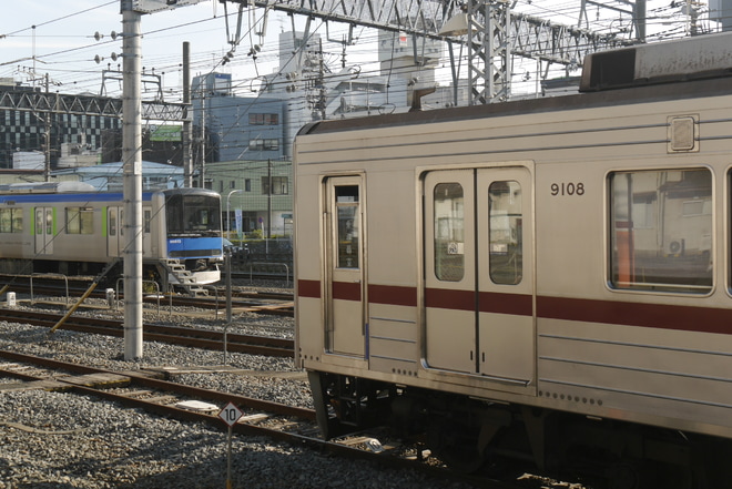 【東武】9000系9108F 本線で乗務員訓練