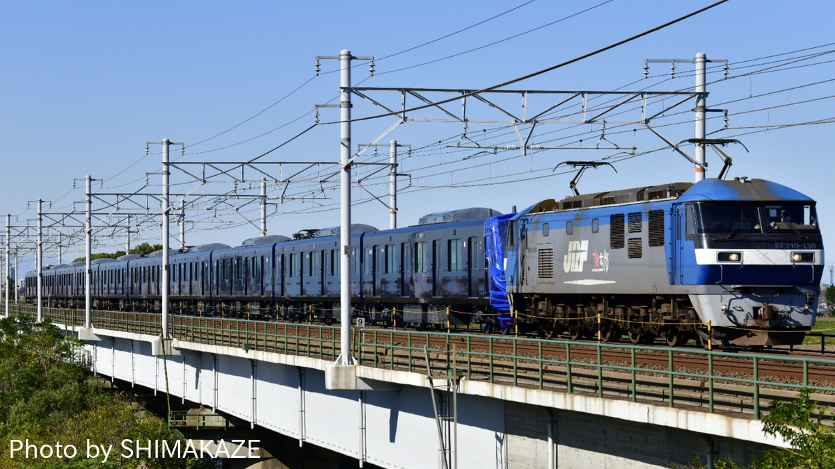 相鉄】20000系20106F(20106×10)甲種輸送 |2nd-train鉄道ニュース