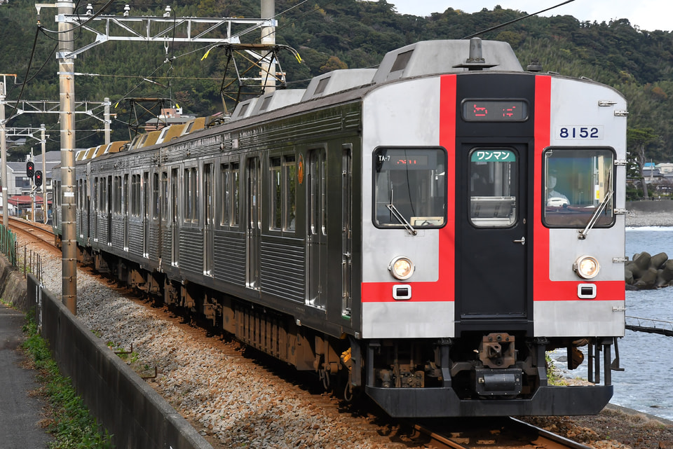 【伊豆急】8000系歌舞伎ラッピング貸切列車(TA-7編成)で行く なつかしの東急8000系を堪能する旅の拡大写真