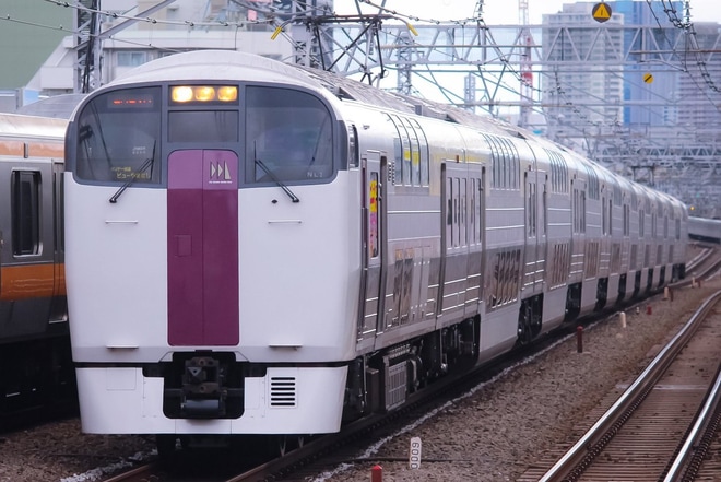 【JR東】ホリデー快速ビューやまなし2020年の運行終了を高円寺駅で撮影した写真
