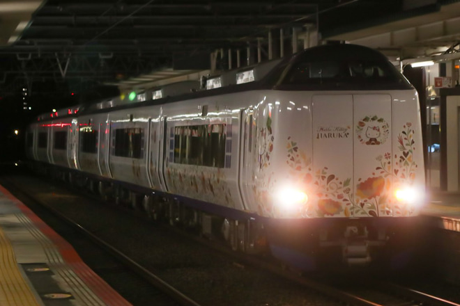 【JR西】271系HA652編成＋HA656編成が鳳から日根野支所へ返却を和泉府中駅で撮影した写真