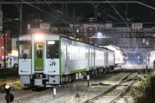 【JR東】キハ110系列3両籠原へを深谷駅付近で撮影した写真