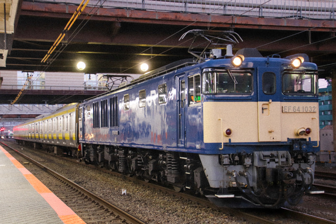 【JR東】E231系0番台余剰サハ廃車に伴う長野配給を八王子駅で撮影した写真