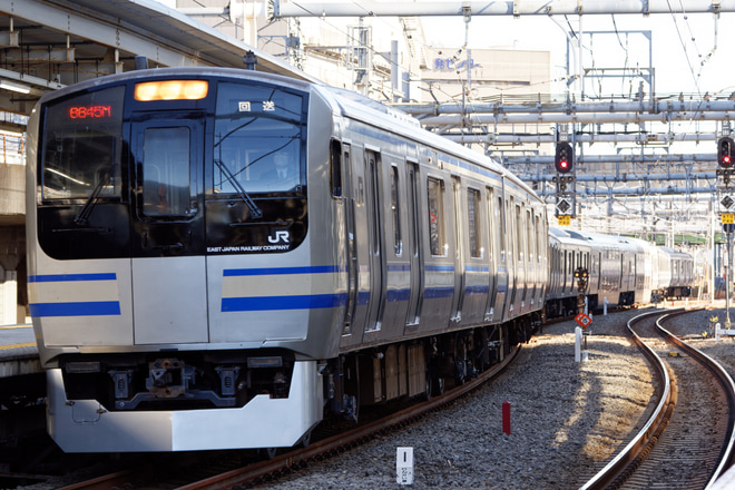 【JR東】E217系クラY-36編成 東京総合車両センター出場(2020)を大崎駅で撮影した写真