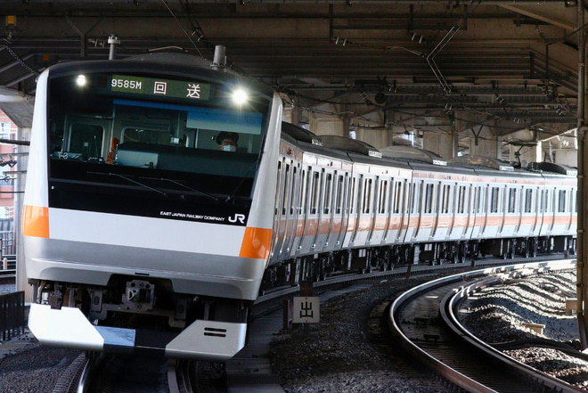 【JR東】E233系トタT3編成大宮総合車両センター入場回送を赤羽駅で撮影した写真