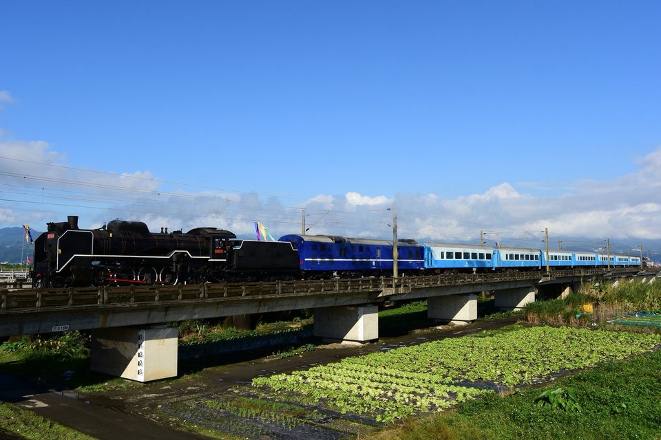 【台鐵】DT668牽引(D51形と同型)の冬山改制100周年臨の拡大写真