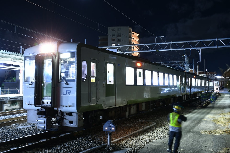 【JR東】高崎支所のキハ110が吹上まで入線の拡大写真
