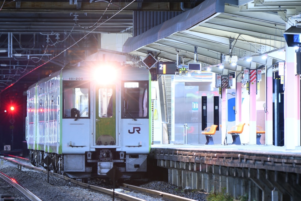 【JR東】高崎支所のキハ110が吹上まで入線の拡大写真