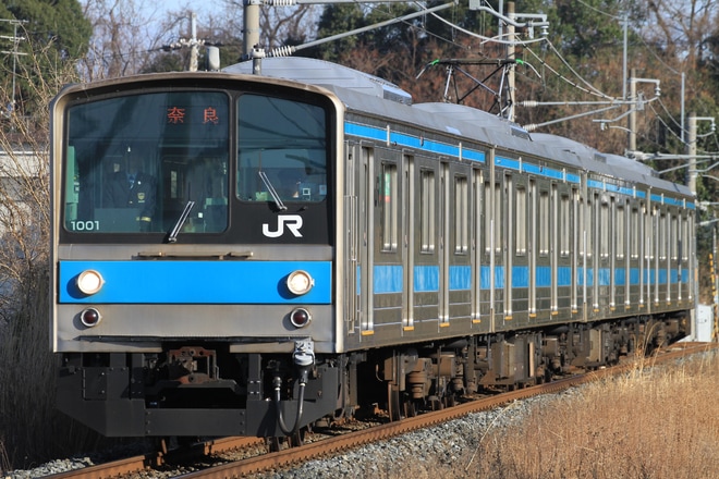【JR西】205系が奈良線で営業運転開始を山城青谷〜山城多賀間で撮影した写真