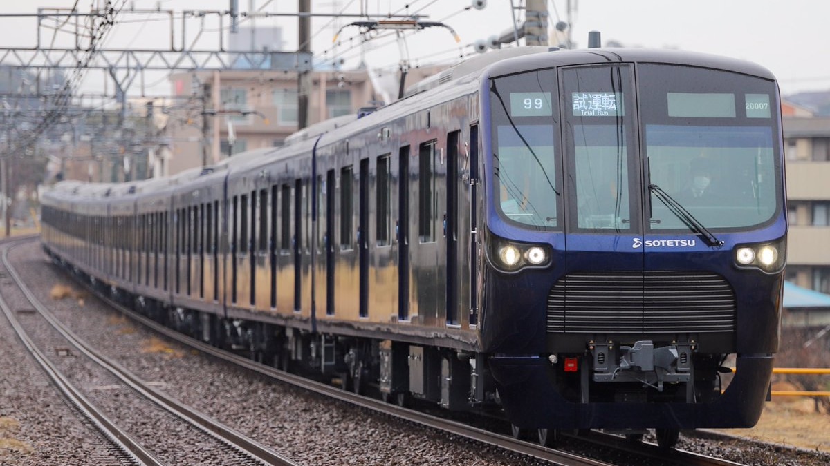 相鉄】20000系20107×10(20107F)試運転 |2nd-train鉄道ニュース