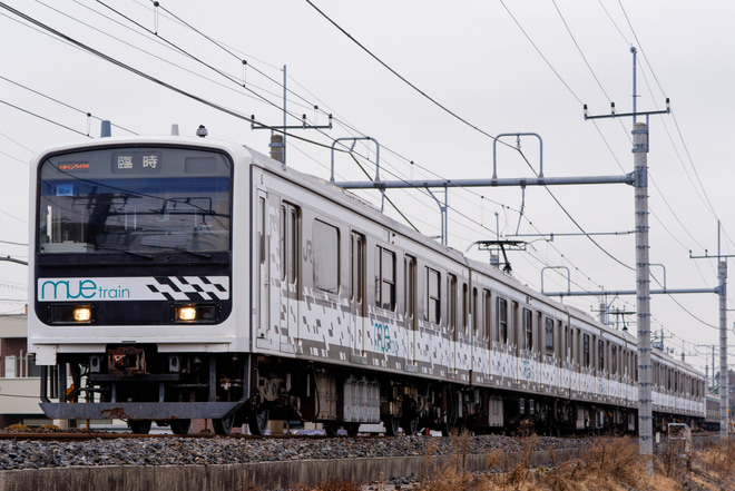 【JR東】209系在来線用試験電車MUE-Train宇都宮線試運転(202101)を蓮田～東大宮間で撮影した写真