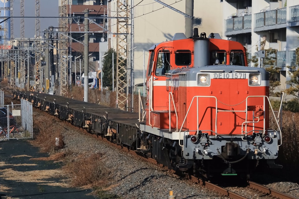 【JR東】ロンチキ田端（操）から返却回送(20210114)の拡大写真
