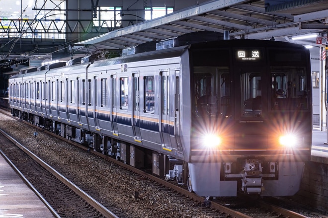 【JR西】207系Z3編成網干総合車両所本所出場を東加古川駅で撮影した写真