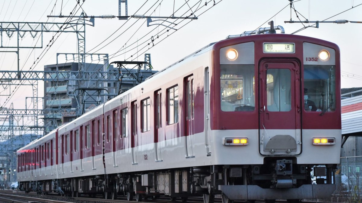 近鉄】1233系VE44五位堂出場回送 |2nd-train鉄道ニュース