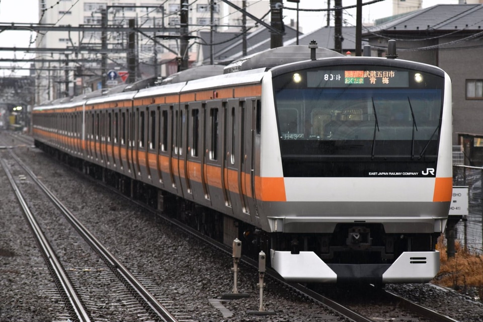 【JR東】青梅線計画運休の影響でホリデー快速おくたま号が区間運休の拡大写真
