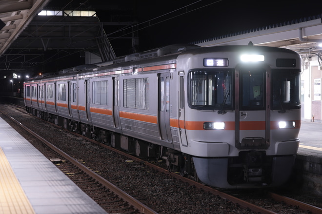 【JR海】静岡車両区313系2500番台T17編成名古屋工場入場を 駅で撮影した写真