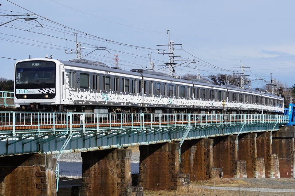 【JR東】209系在来線用試験電車MUE-Train宇都宮線の黒磯まで試運転の拡大写真
