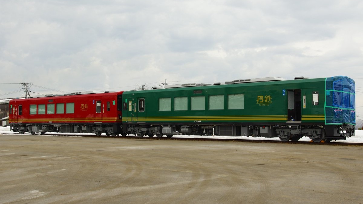 京都丹後】KTR300形のKTR303/KTR304陸送 |2nd-train鉄道ニュース