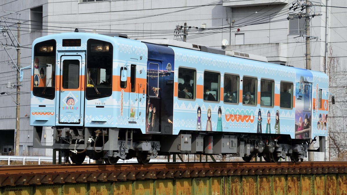 浜名湖】『ゆるキャン△』×天浜線 ラッピング列車 |2nd-train鉄道ニュース