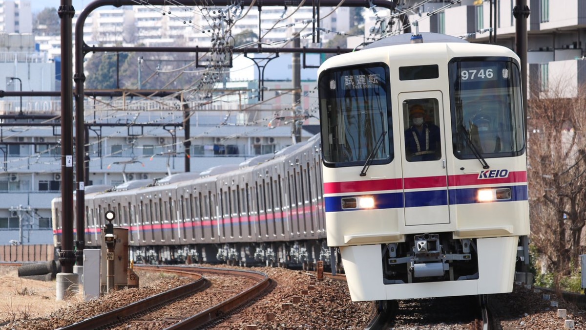 京王】9000系9746F若葉台工場出場試運転 |2nd-train鉄道ニュース