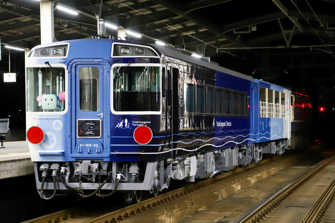 【JR四】藍よしのがわトロッコ京都鉄道博物館展示回送