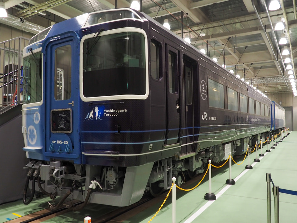 【JR四】藍よしのがわトロッコ京都鉄道博物館展示の拡大写真