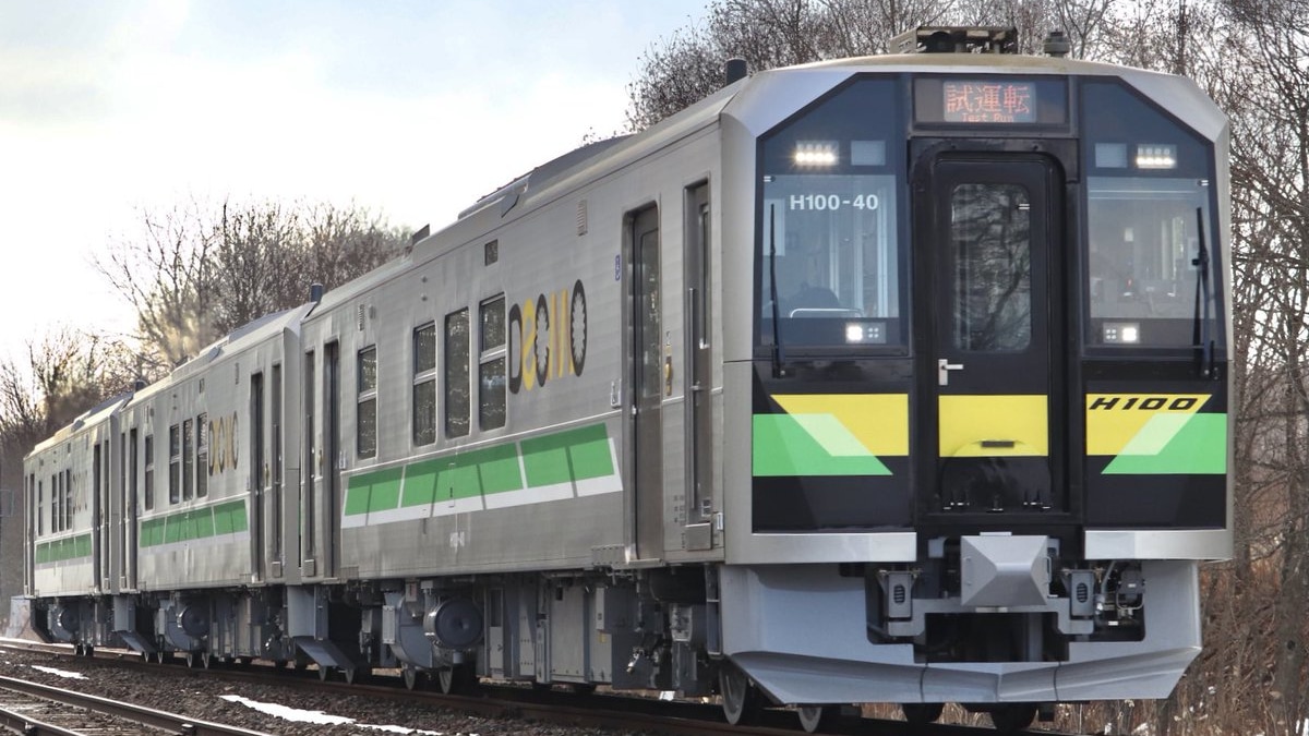 Jr北 苫小牧運転所h100形3両が室蘭本線で試運転 2nd Train鉄道ニュース