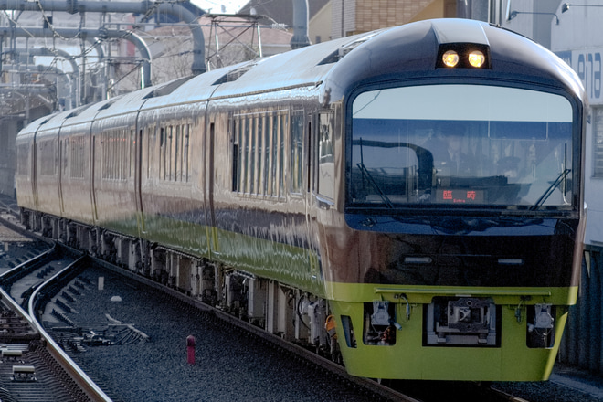 【JR東】485系「リゾートやまどり」を使用した「青梅奥多摩梅の里号」を国立駅で撮影した写真
