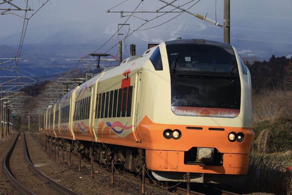【JR東】仙台〜福島間の臨時快速にE653系U101編成が充当の拡大写真