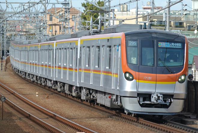 【メトロ】17000系初の終日運用＆初のFライナー充当を多摩川駅で撮影した写真
